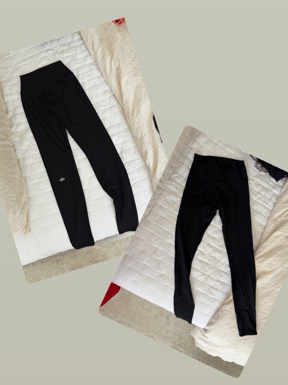 LOT 2 pairs 💪🏻💪🏻Black Performance Leggings Vuori and Alo size SMALL!